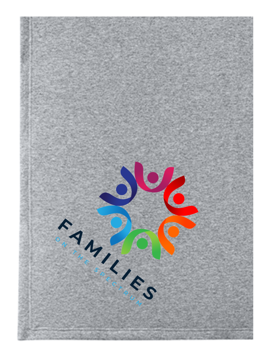 Families on the Spectrum Fleece Blanket