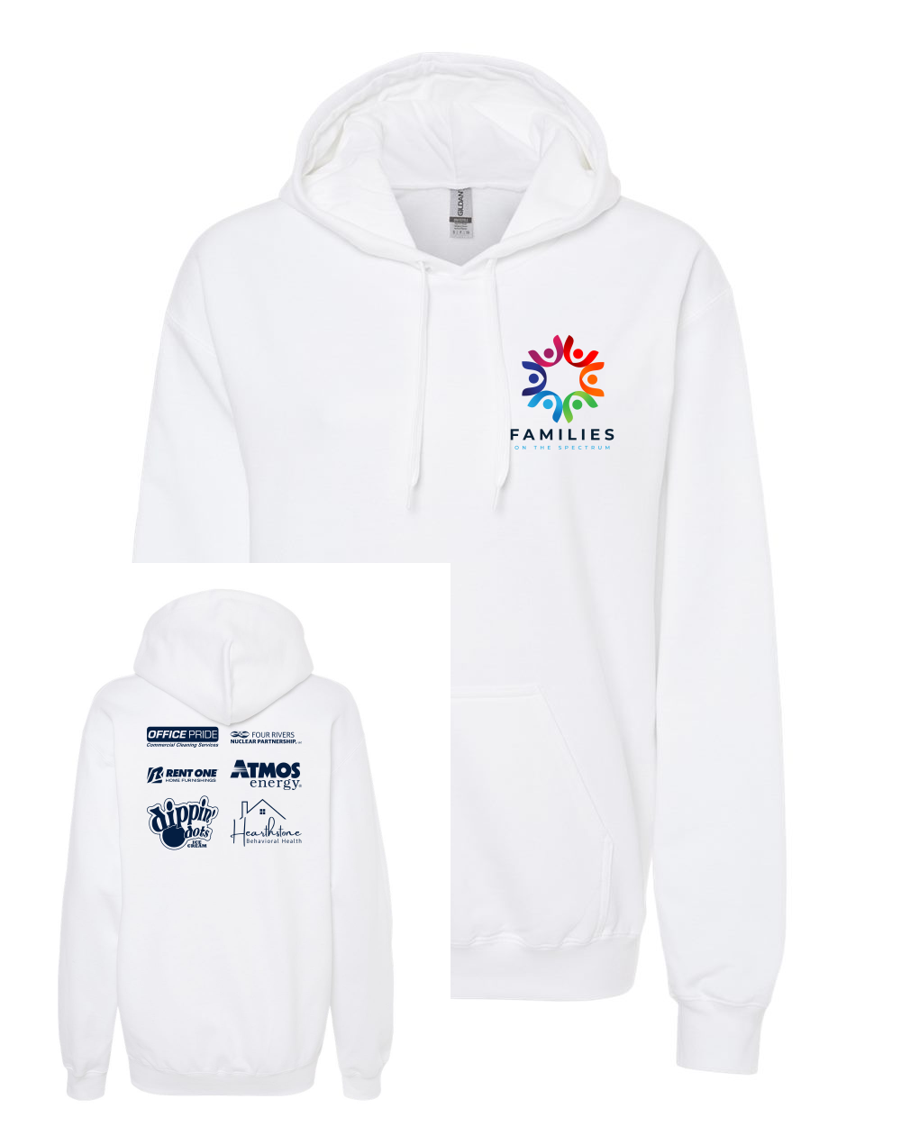Families on the Spectrum Hooded Sweatshirt