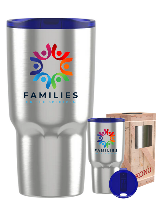 Families on the Spectrum KONG 30oz Vacuum Insulated Tumbler